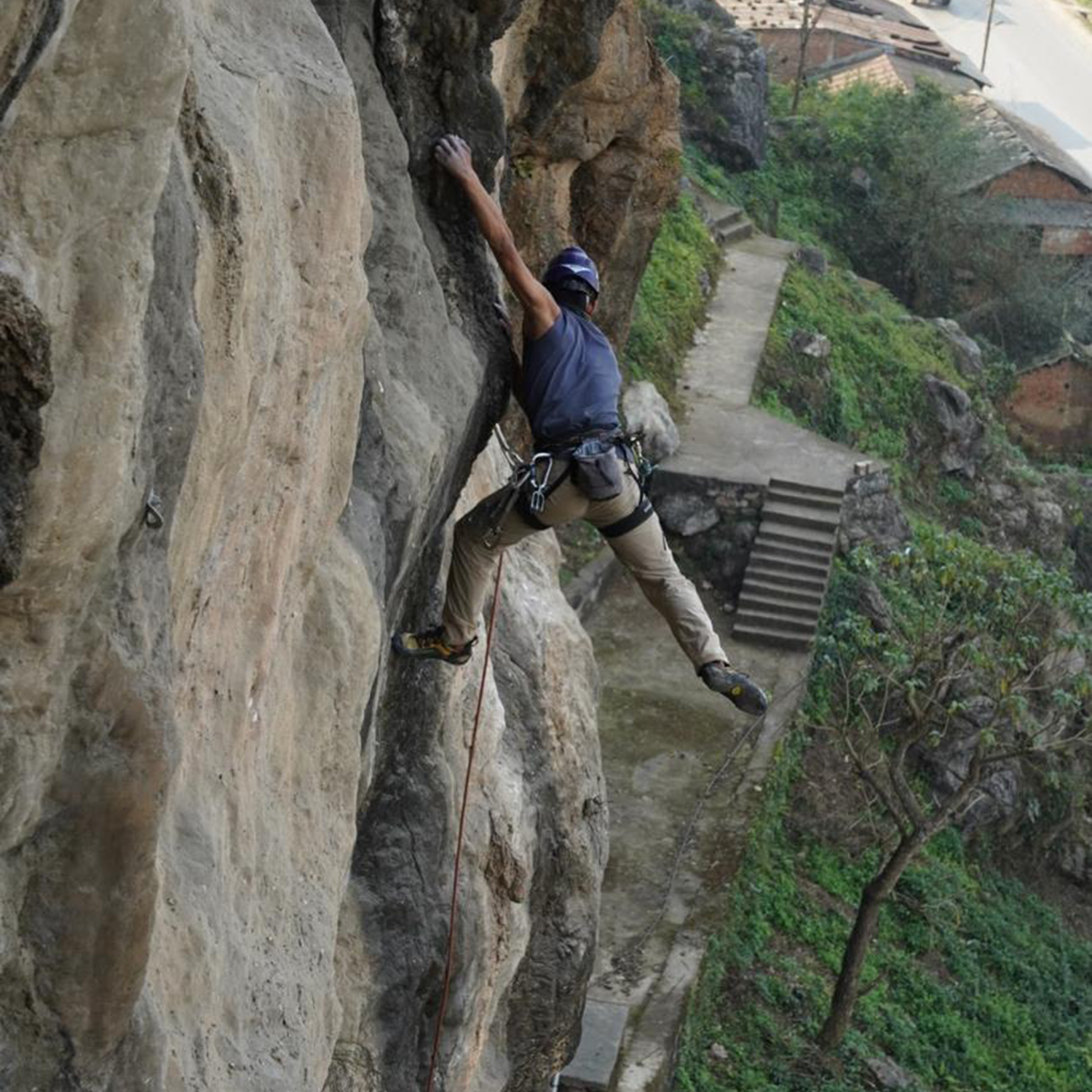 Advanced Rock Climbing Training